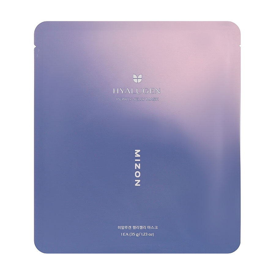 Гелева маска для обличчя Mizon Hyalugen Pearly Jelly Mask з колагеном і гіалуроном, 35 г